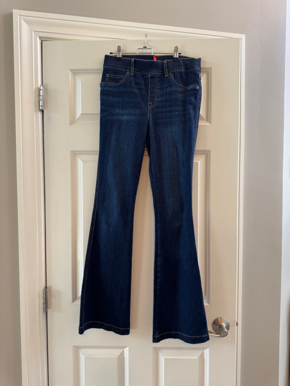 SPANX Dark Blue Flare Jeans